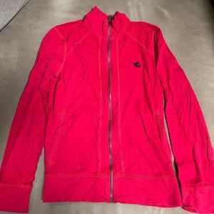 Express Red Zip Up size small